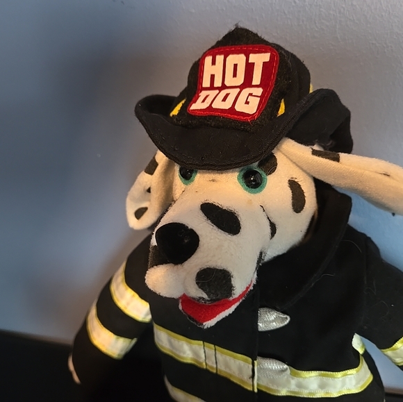 Code 3 FDNY PLUSH Toy  "Hot Dog" Fireman  It Talks  Needs Batteries - Picture 3 of 10